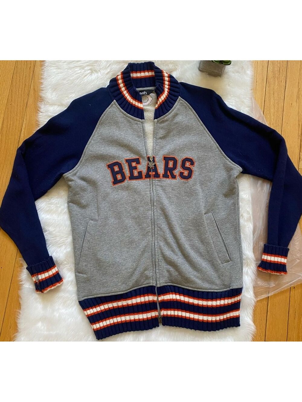 Touch by Alyssa Milano Chicago Bears Varsity Jacket XL